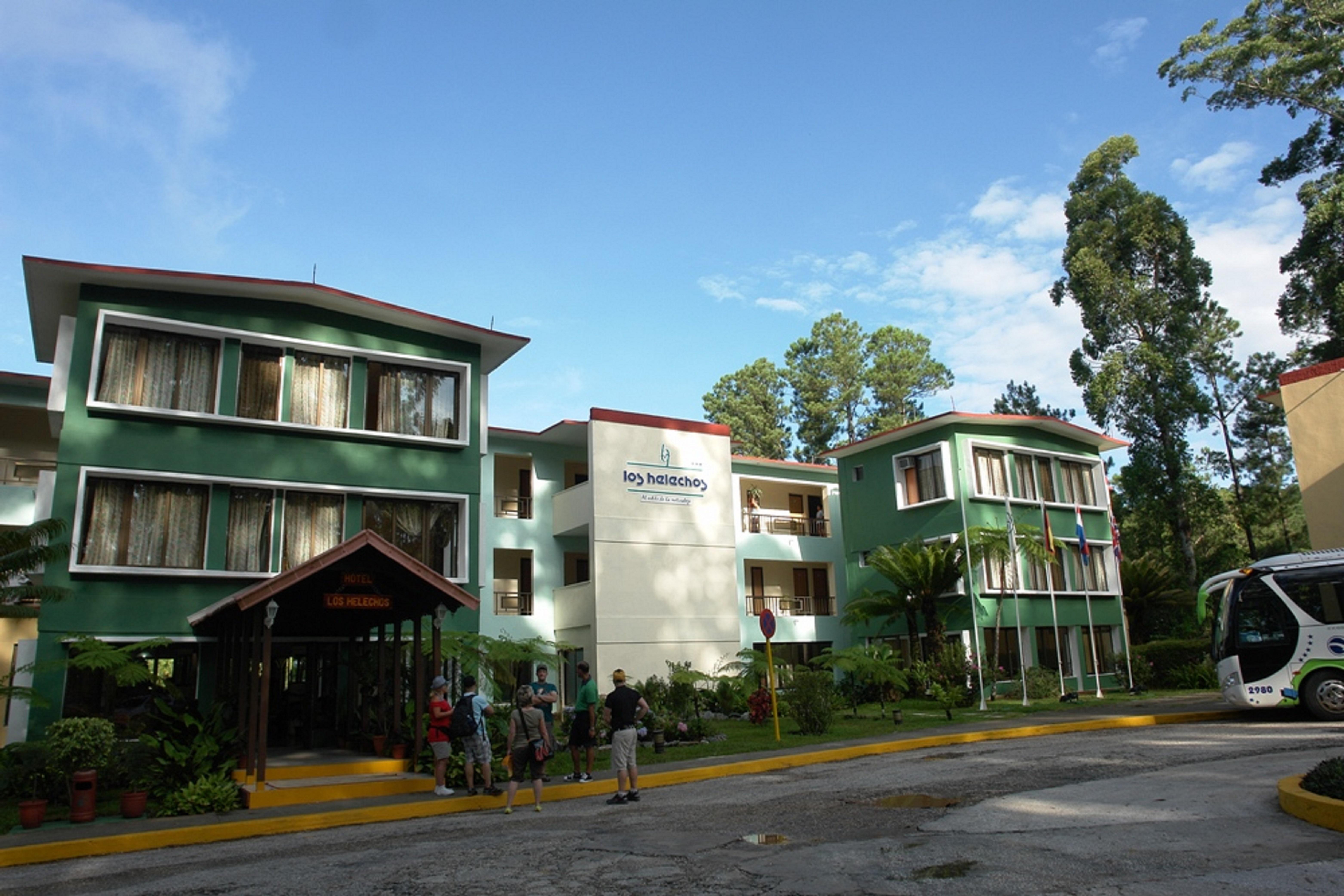 Hotel Los Helechos Topes de Collantes Exteriér fotografie