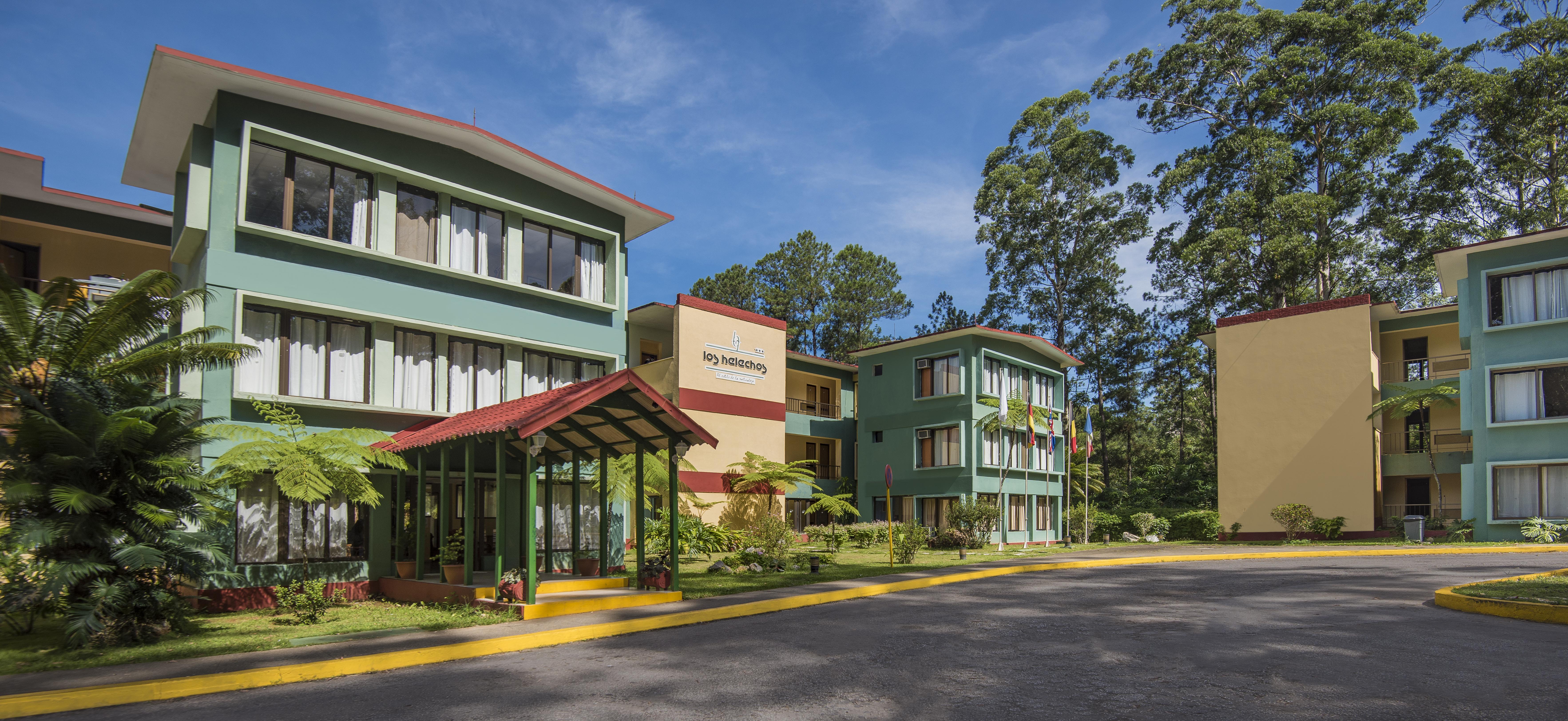 Hotel Los Helechos Topes de Collantes Exteriér fotografie